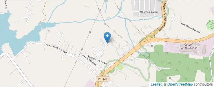Map of Starsprings do Brasil, Araucária – PR – opens in Google Maps